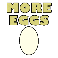 Egg Sticker by Svelte Scales