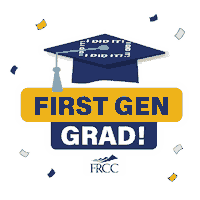 FrontRangeCommunityCollege first gen grad first generation student frccwolves front range community college Sticker