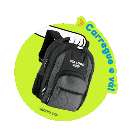 neodanka giphyupload business backpack empresa Sticker