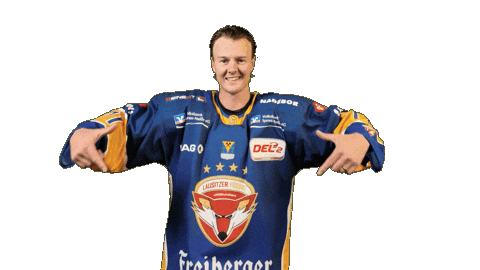 Breitkreuz Click Sticker by Lausitzer Füchse