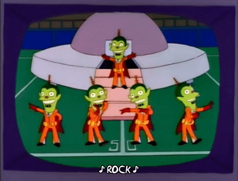 Season 3 Aliens GIF by The Simpsons