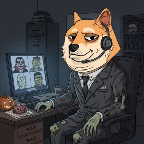 Shiba Inu Halloween GIF by Doge Pound