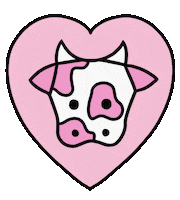 theclaydrop happy cute heart wink Sticker