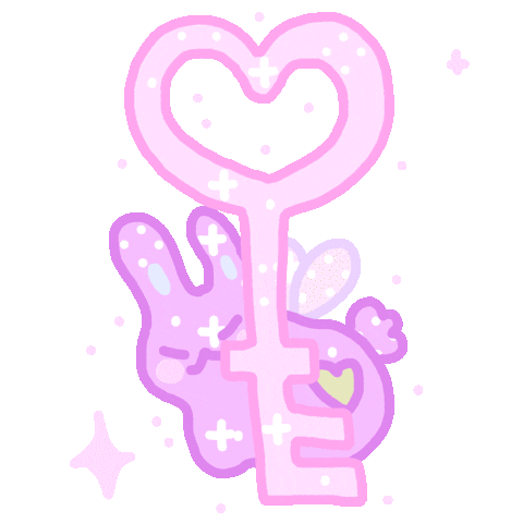Heart Glitter Sticker by cait robinson