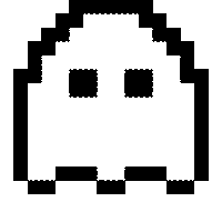 vwrb halloween ghost spooky pixel art Sticker