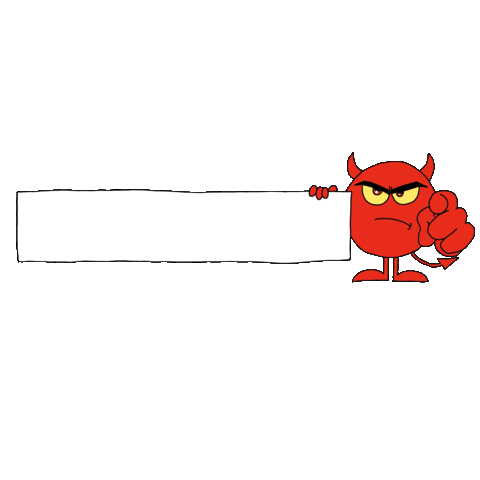 Devil Badboy Sticker by Lieblings-Stück