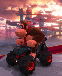 Donkey Kong Sunset GIF