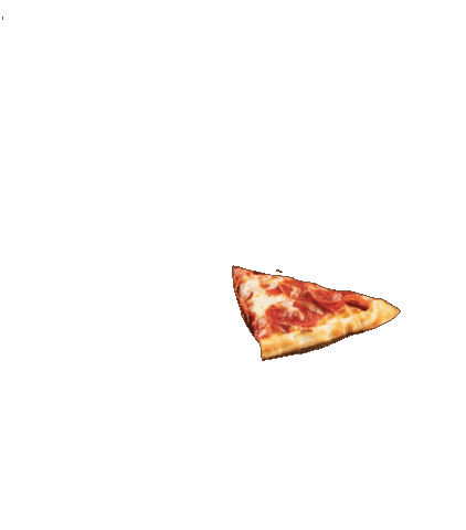 Hungry Pizza Sticker by Maverik
