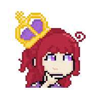 Pixel Girl Sticker