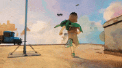 Jump Driving GIF by Nouns Movie