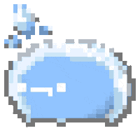 Wanttseng pixel omg scared drop Sticker