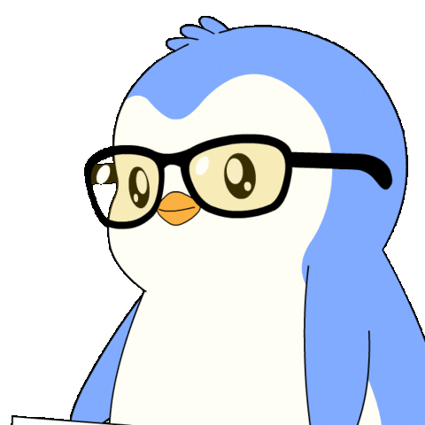 6 7 Penguin Sticker by Pudgy Penguins