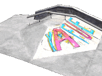 Skate Graffiti Sticker