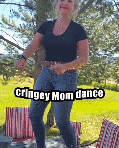 Awkward Get Low GIF by The Cringey Mom - Jen Campbell