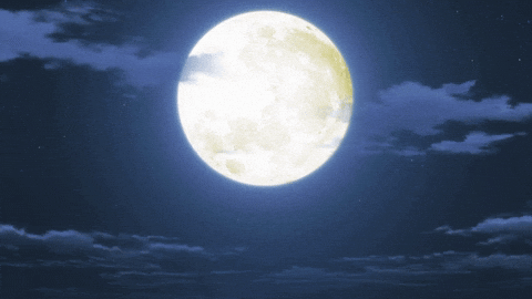 Looking Around Full Moon GIF by Pokémon