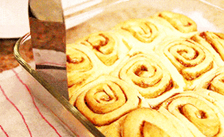 Baking Cinnamon Rolls GIF
