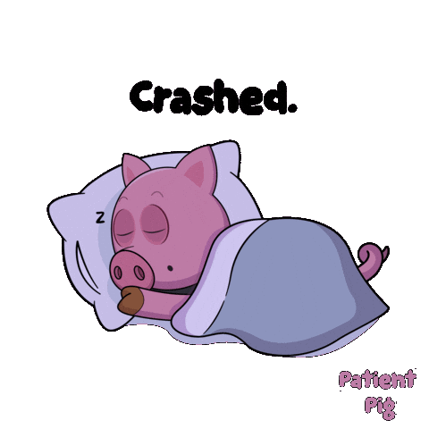 Sleepy Hard Reset Sticker by VeeFriends