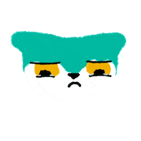 Sad Cat Sticker
