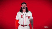 Wink GIF by Cincinnati Reds