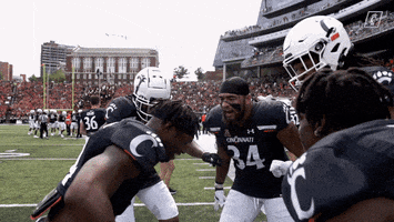 Cincinnati Football Dance GIF by Cincinnati Bearcats