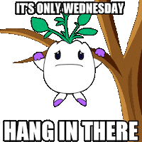 Hanging On Sticker by Magic Eden
