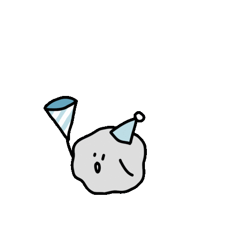 Party Birthday Sticker