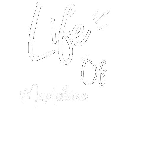 White Line Madeleine Sticker