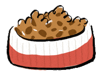 world_of_scratch scratch dog food kibble world of scratch Sticker