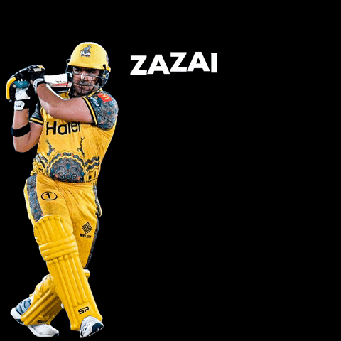 PeshawarZalmiPK giphygifmaker zalmi peshawar zalmi zazai GIF