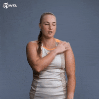 Tennis Brush Shoulder GIF by WTA