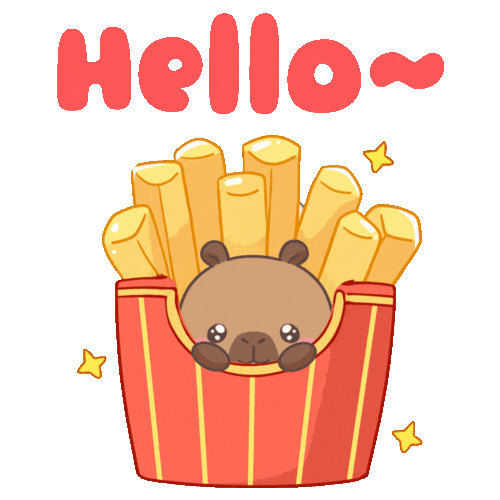 Good Morning Hello Sticker
