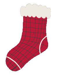 Christmas Stocking Sticker by Christy Sports