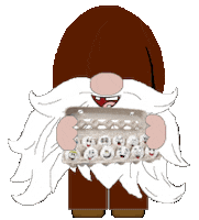 Eggs Gnome Sticker