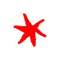 Star Sticker by Las Pepas