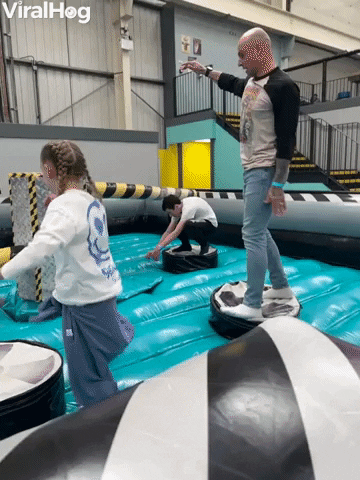 Dad Fails At The First Hurdle GIF by ViralHog