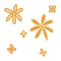 Happy Flower Sticker