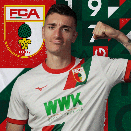 Cedric Zesiger Football GIF by FC Augsburg 1907