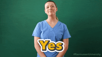 Nurse Yes GIF by Rasmussen University