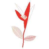 Panienka happy summer illustration red Sticker