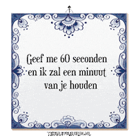 Moment Spreuk Sticker by Tegelspreuken.nl