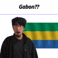 Gabon Sticker