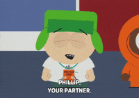 speaking kyle broflovski GIF by South Park 