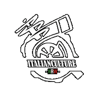 Italianculture_nrw racing speed motorsport crew Sticker