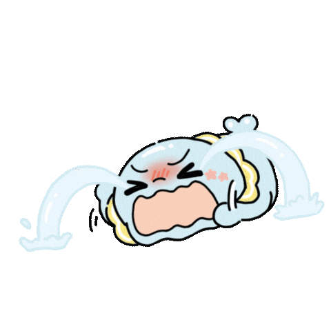 Sad Cry Sticker