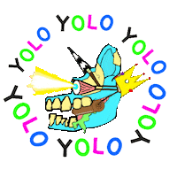 You Only Live Once Yolo Sticker