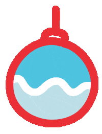 Merry Christmas Sticker Sticker by Ai and Aiko