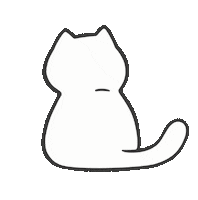 mewchao cat knife neko scheme Sticker