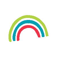 Rainbow Love Sticker by Sheila Streetman