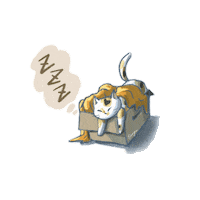 Sleepy Sticker