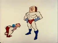 ren and stimpy nicksplat GIF
